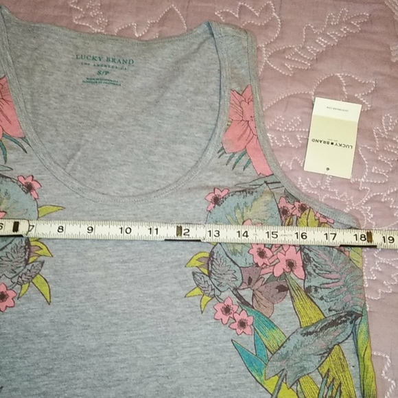 Lucky 🍀 Brand Floral  ❇️ Tank - Picture 7 of 8